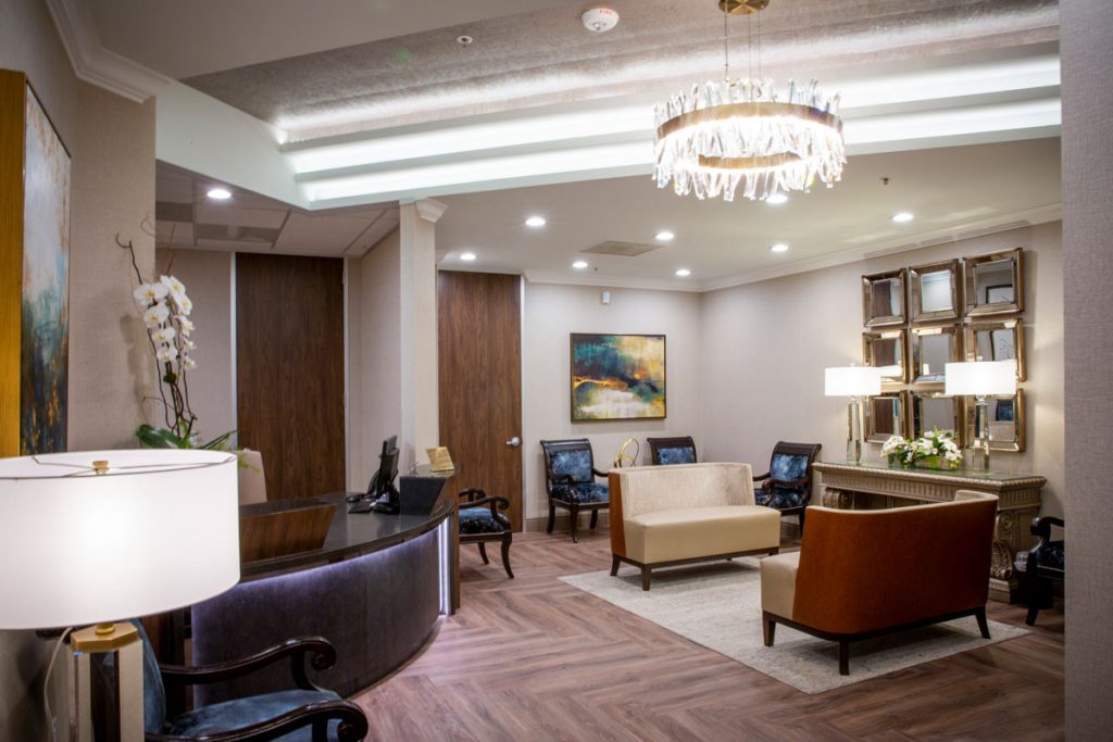 Lobby of the practice